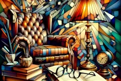 Hip-Hop Cubist Still Life 