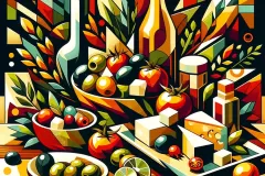 Hip-Hop Cubist Still Life 