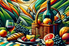 Hip-Hop Cubist Still Life  Summer-Picnic-2