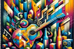 Hip-Hop Cubist Still Life 